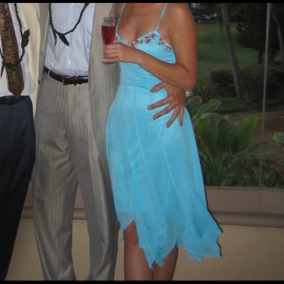 Blushing Designs Flowing Dress Sz4 - Picture 6 of 6